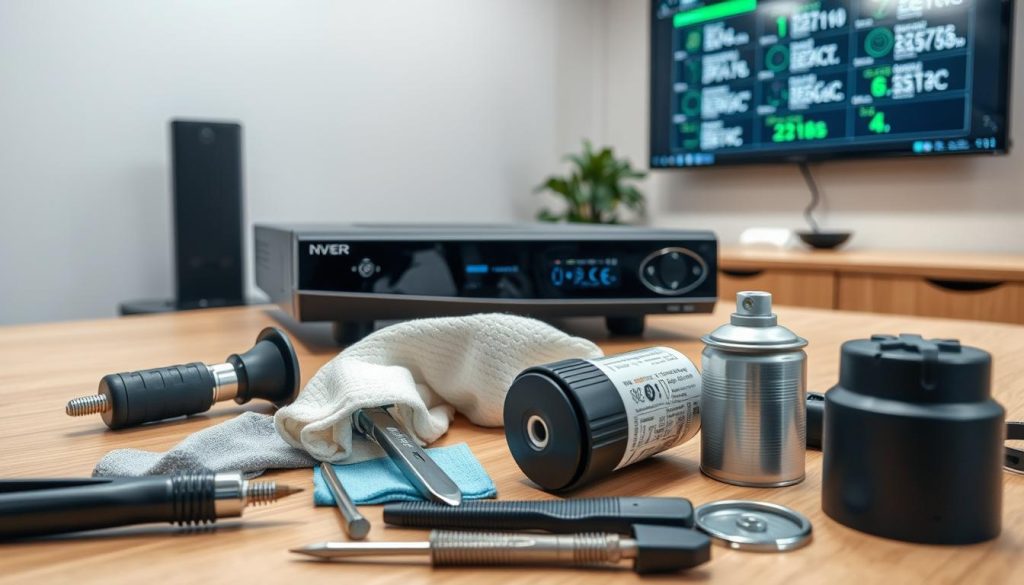 NVR maintenance for extended lifespan