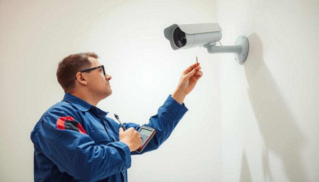 selecting CCTV technician