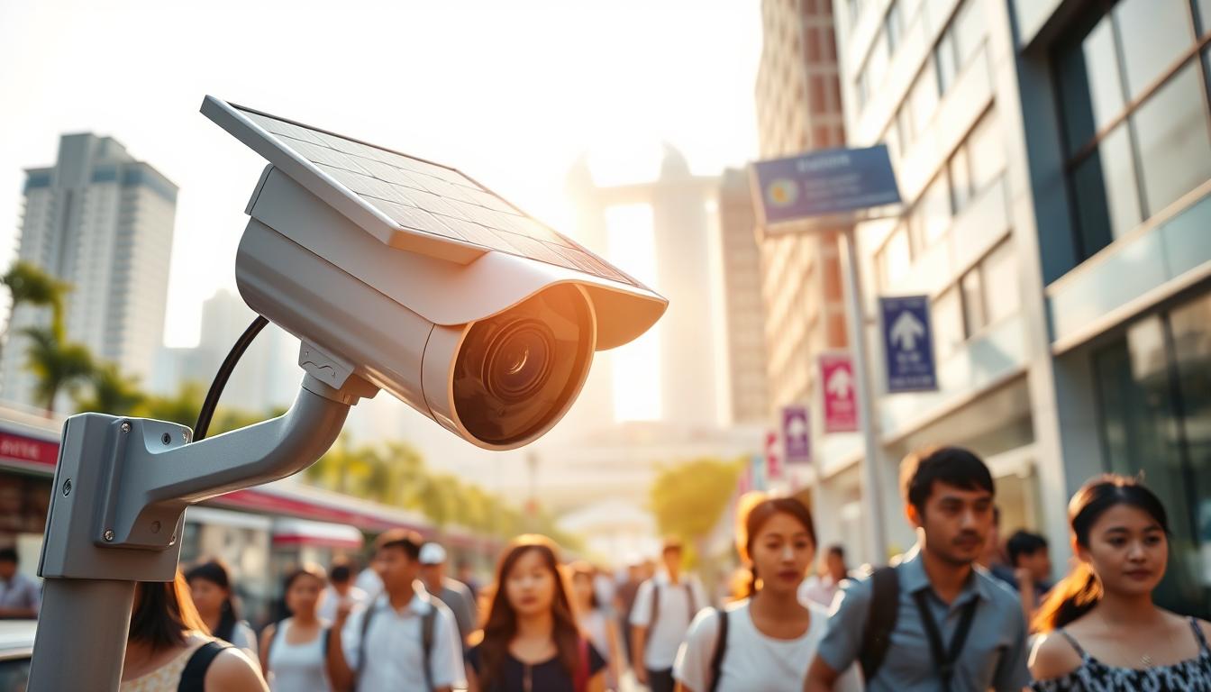 solar power CCTV camera price in Singapore