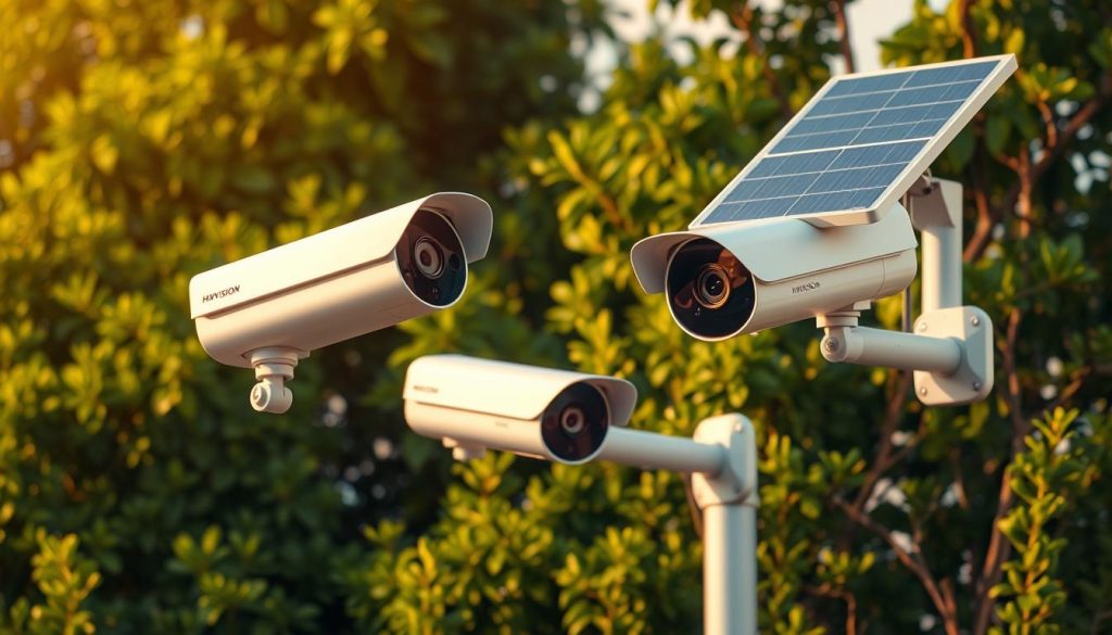 Hikvision solar cameras