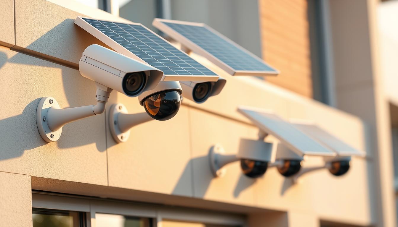 exterior solar security cameras