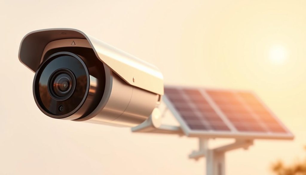 features of solar cameras