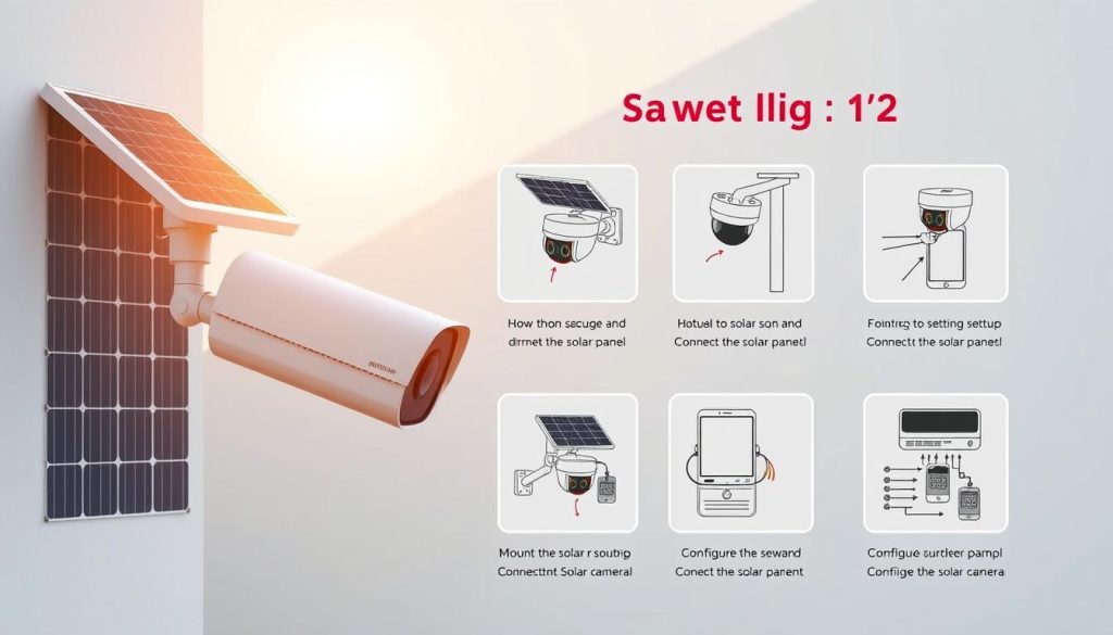 installation guide for solar cameras
