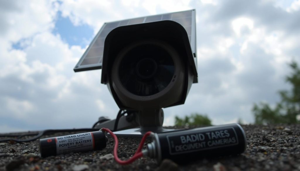 issues with solar cameras