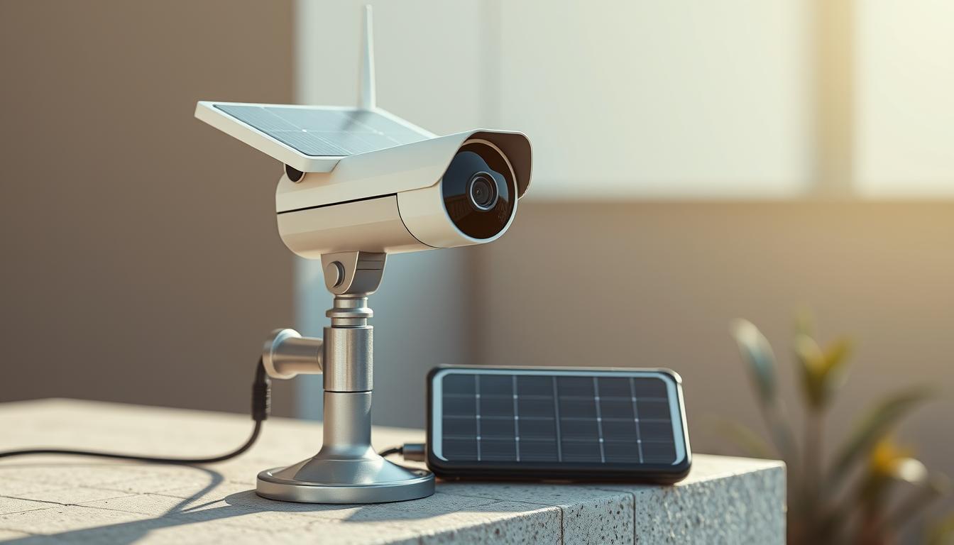 low power solar WiFi bullet camera batteries