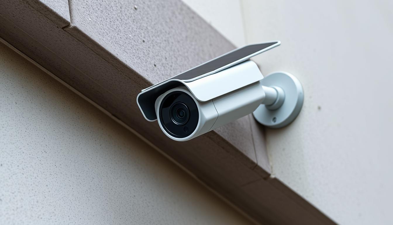 low power solar bullet camera