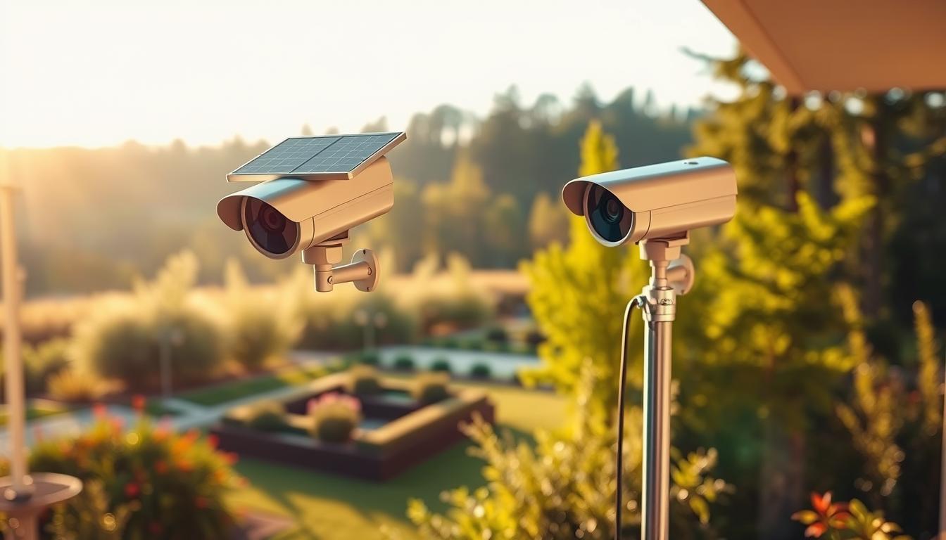 outdoor solar security cameras