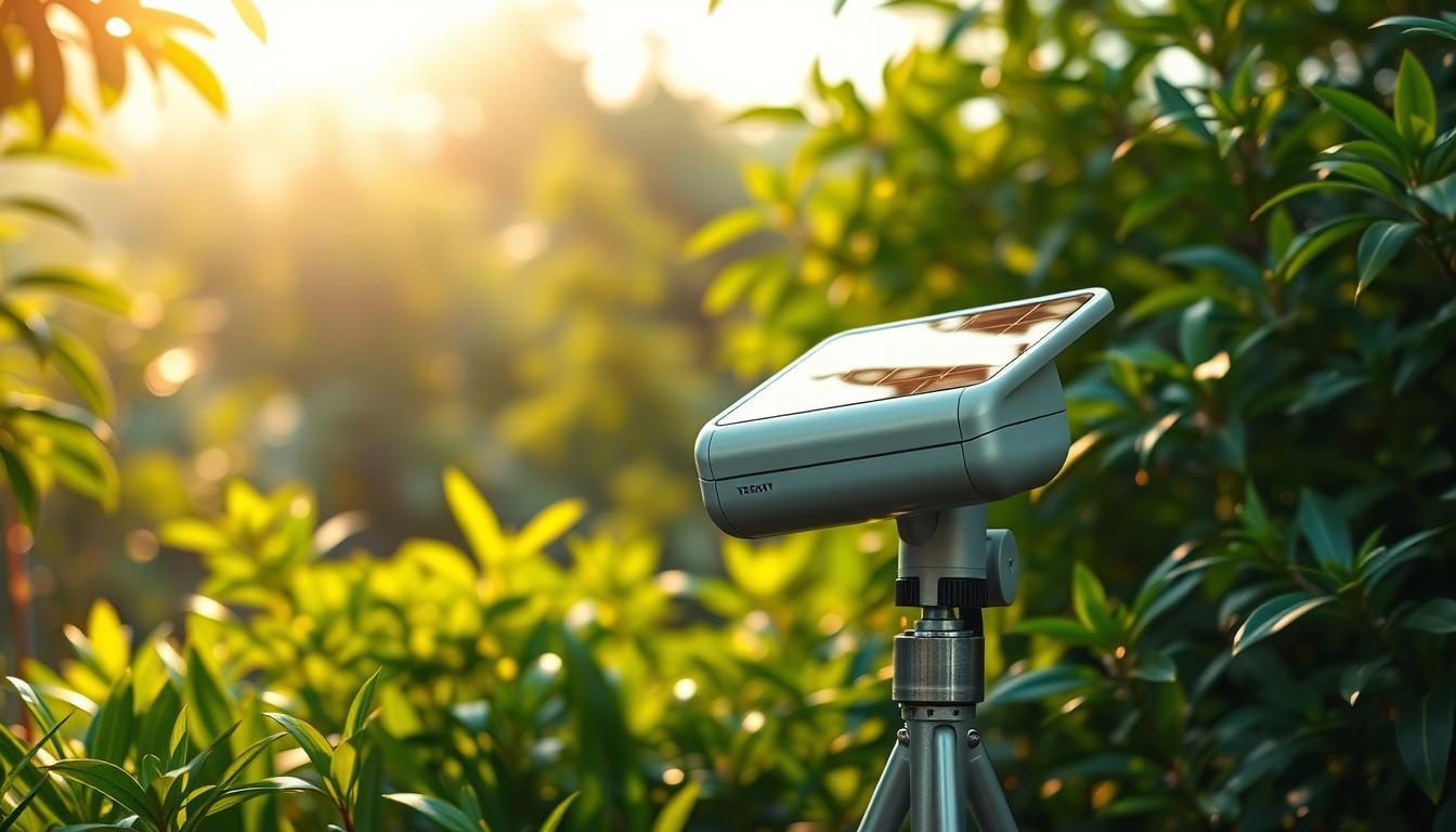 solar cell IP camera