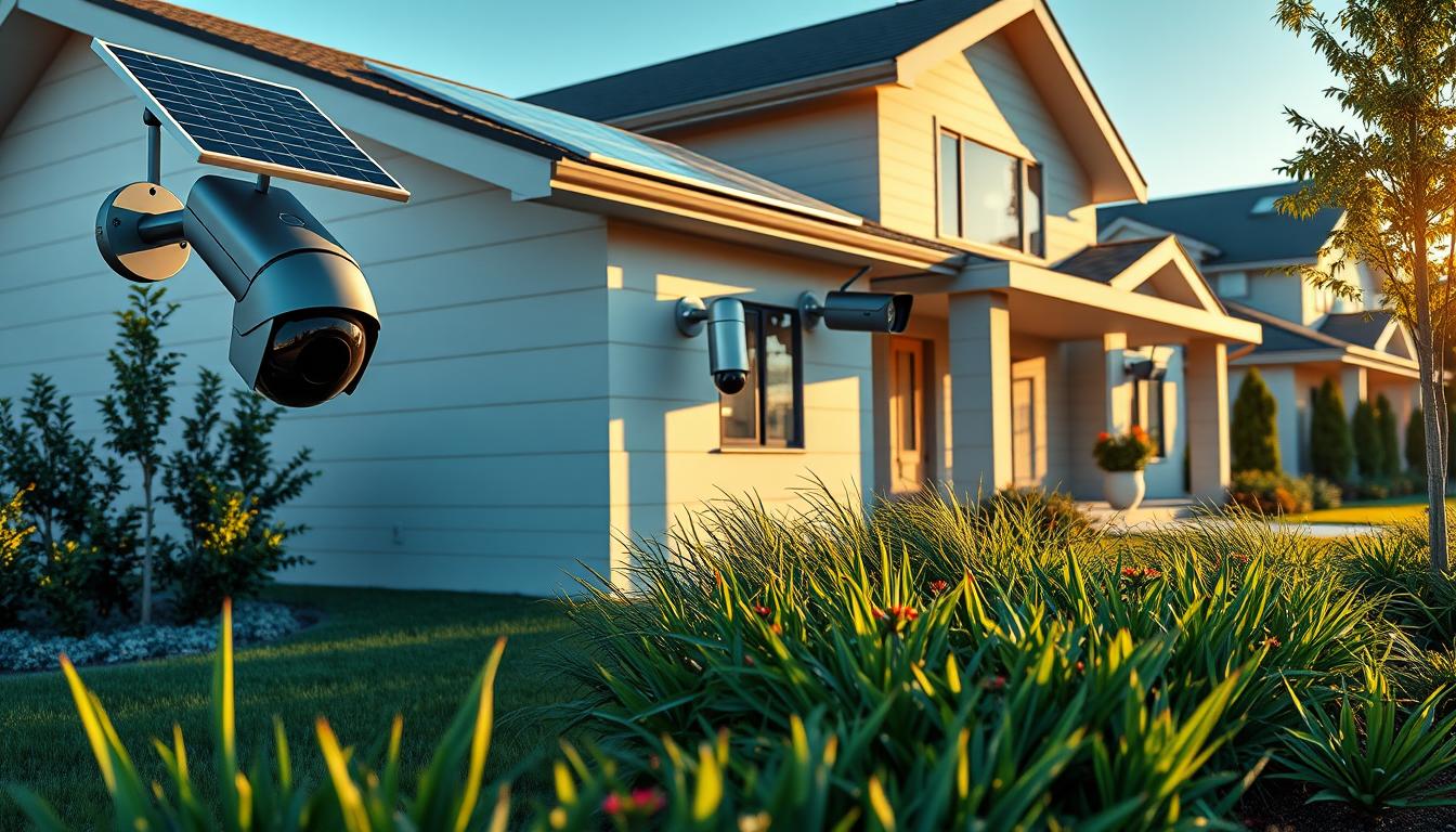 solar home security cameras