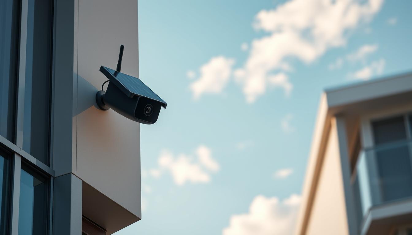 solar panel WiFi security camera