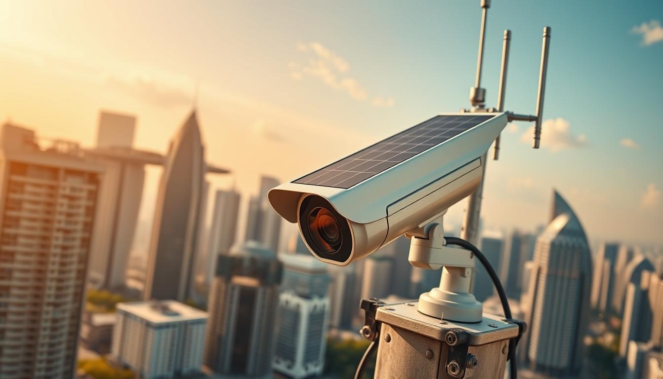 solar powered security camera cellular