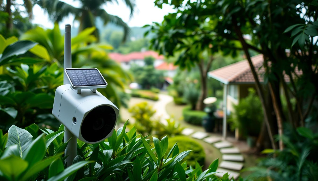solar powered wifi ip camera