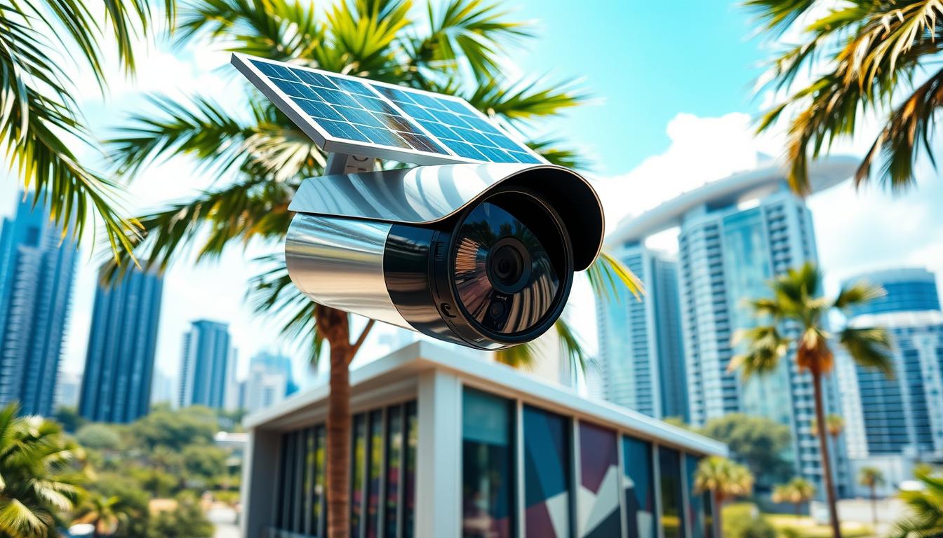 solar security cameras Singapore