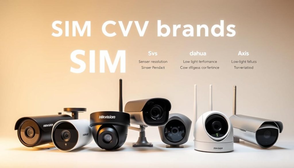 top brands for SIM CCTV cameras