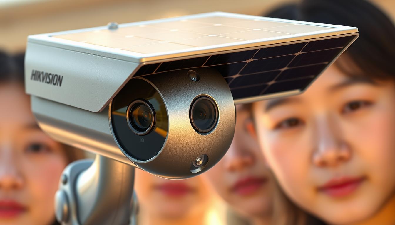 Hikvision CH20S40 solar-powered 4G camera