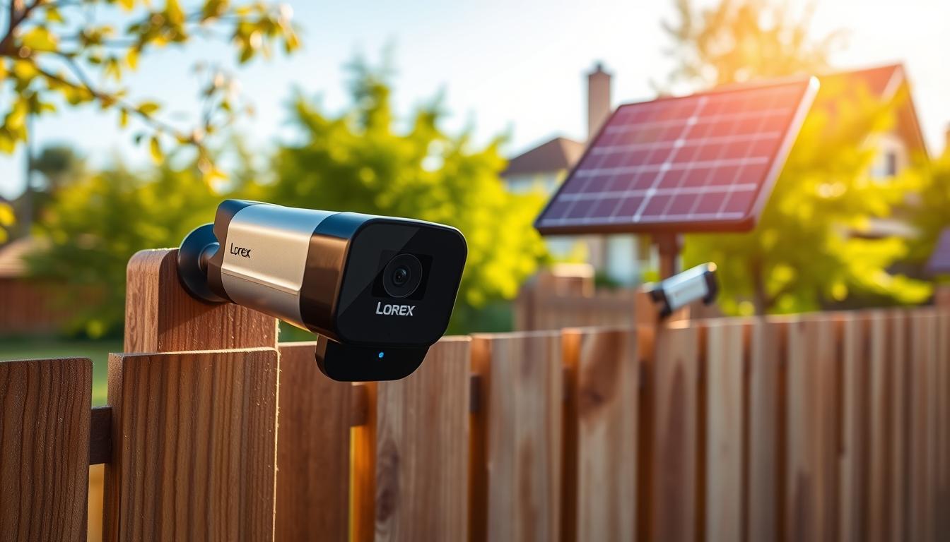 Lorex solar security camera