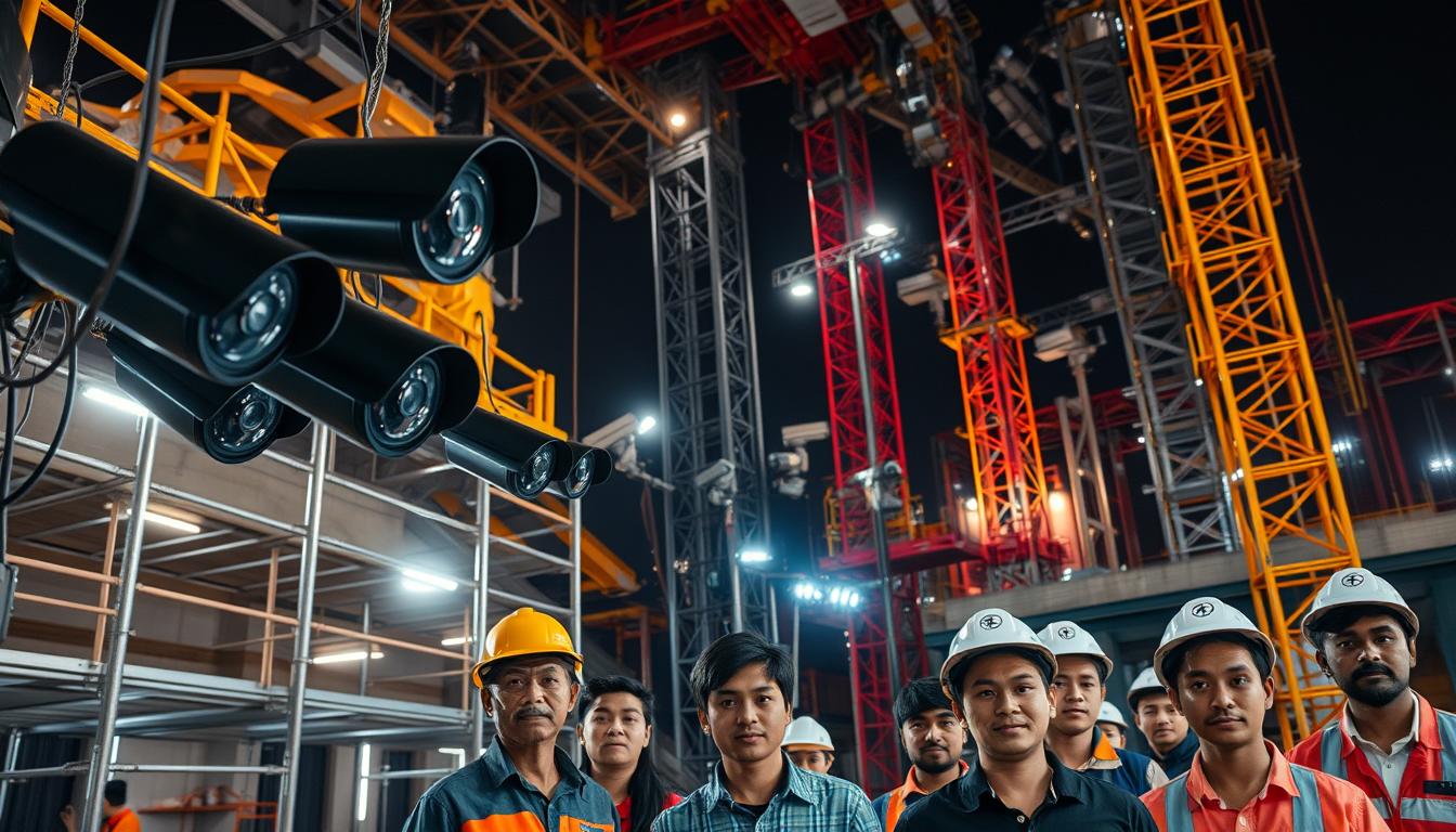 construction site security cameras