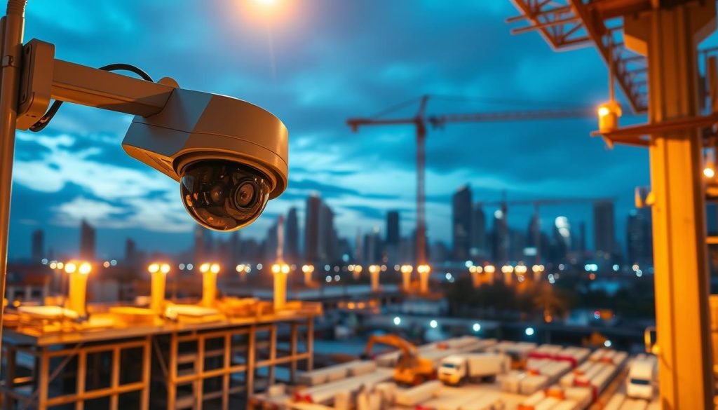 remote surveillance for construction sites