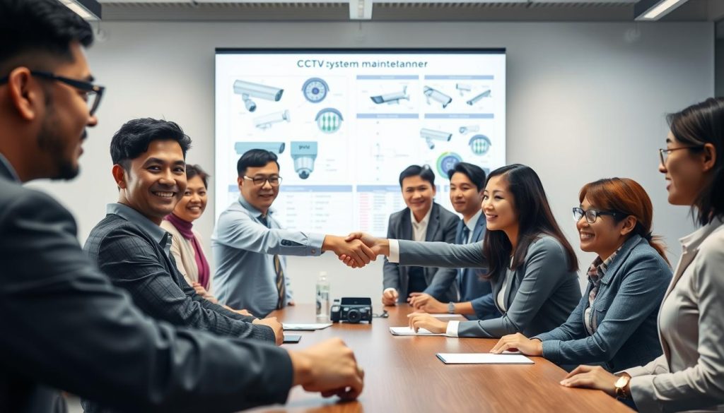 security system maintenance partner selection