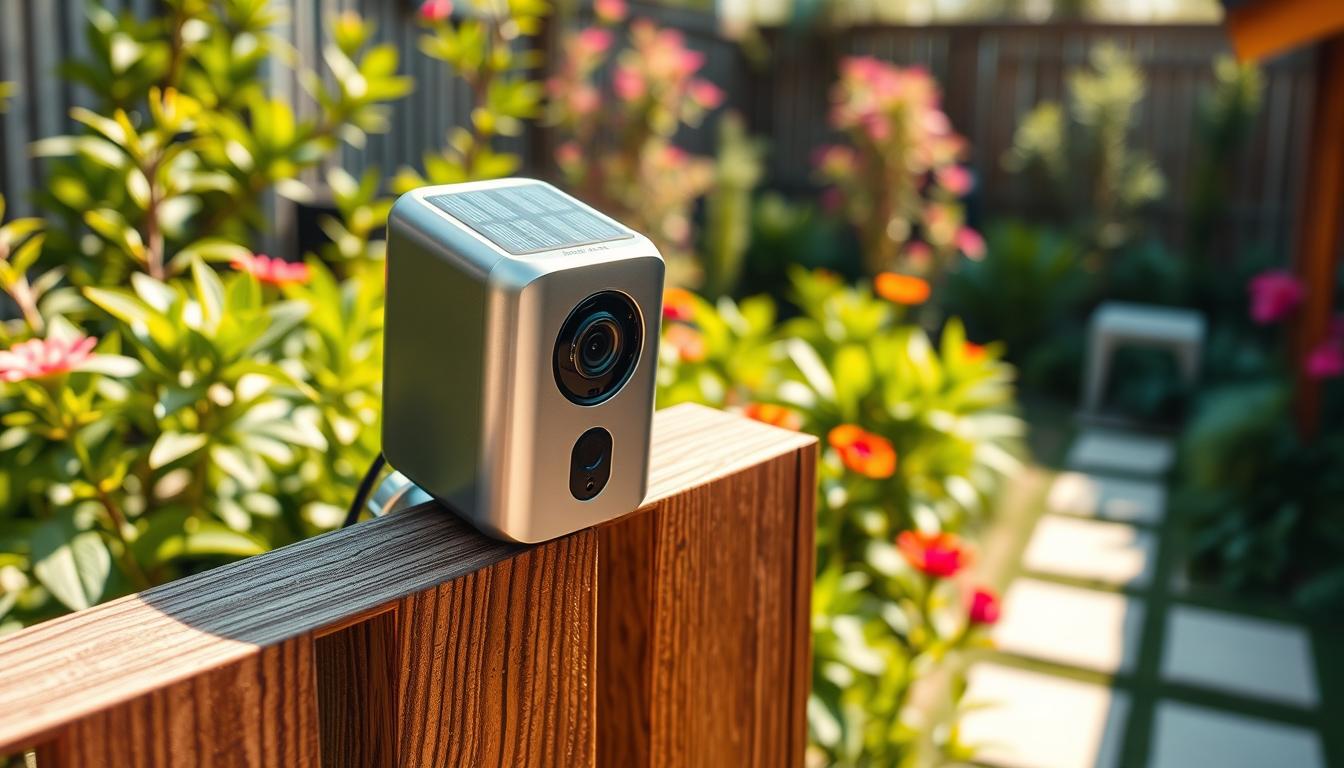 solar bluetooth security camera