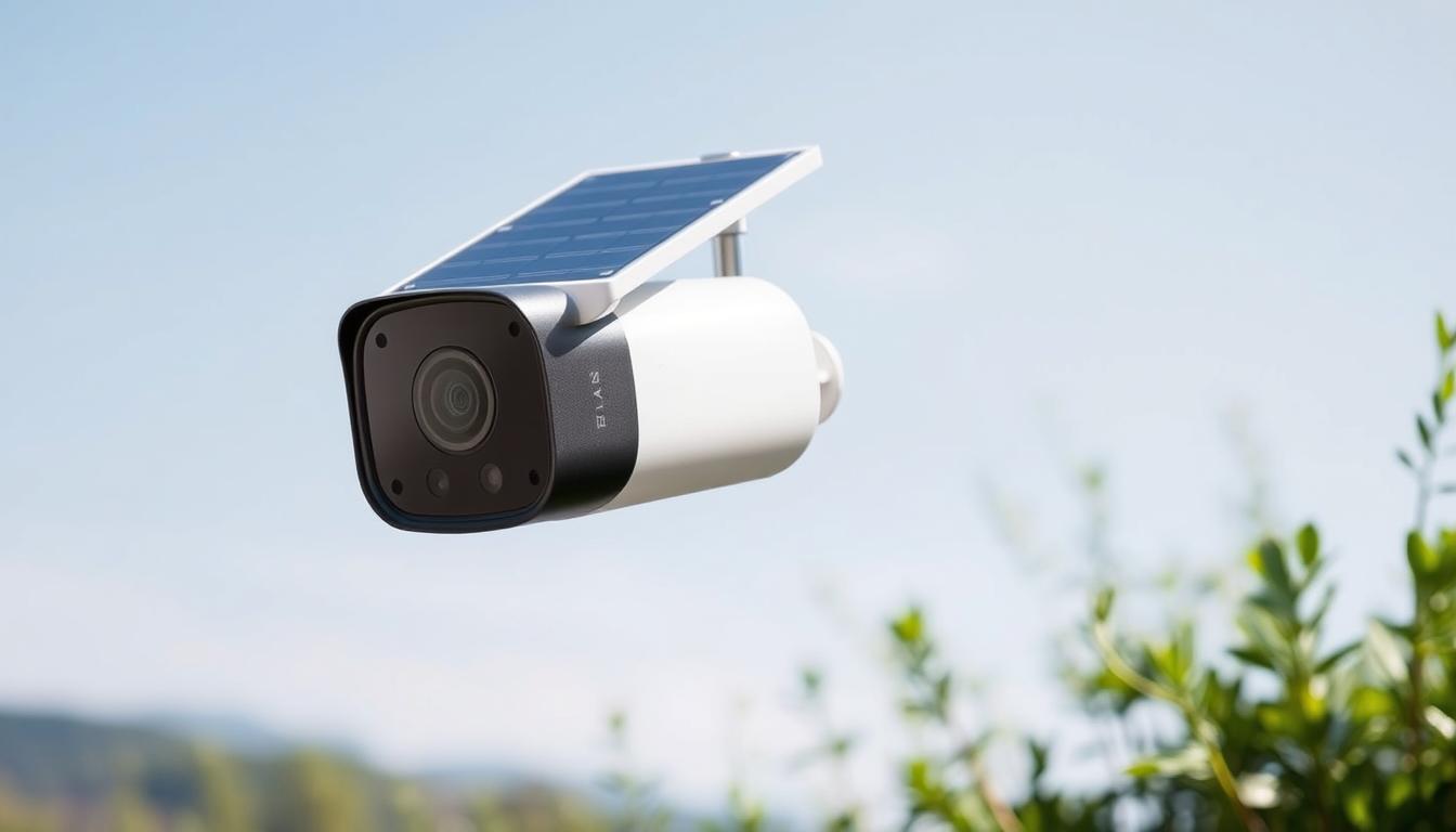 solar powered outdoor video camera
