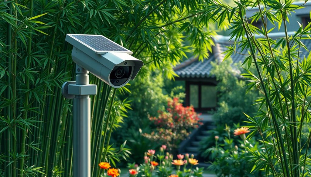 solar-powered security