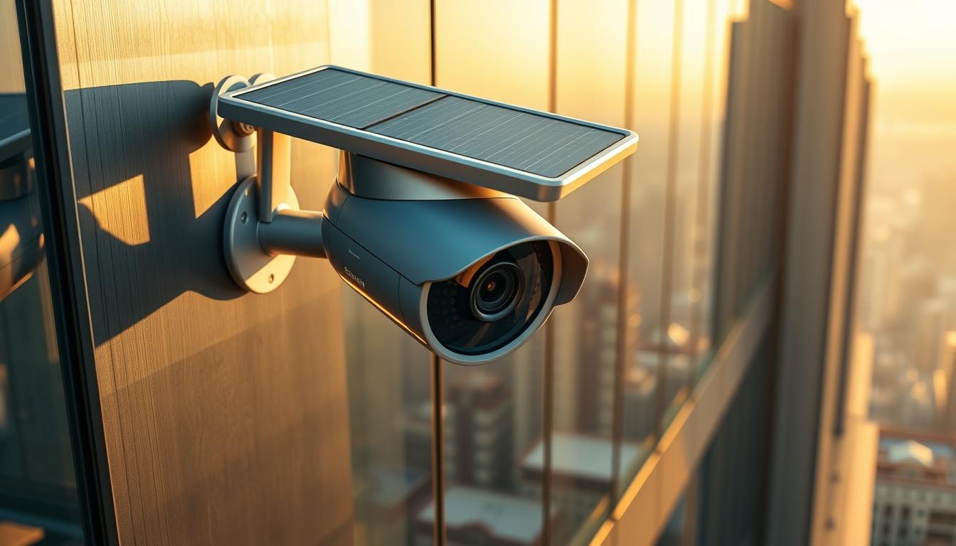 solar powered security cameras
