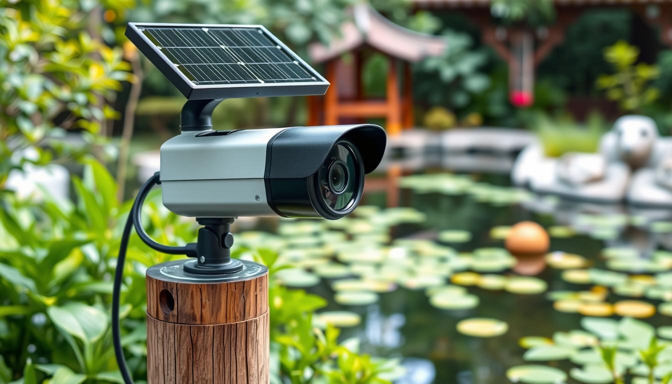 solar security camera system