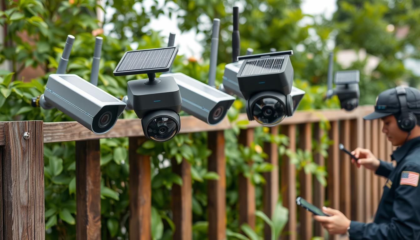 solar security cameras