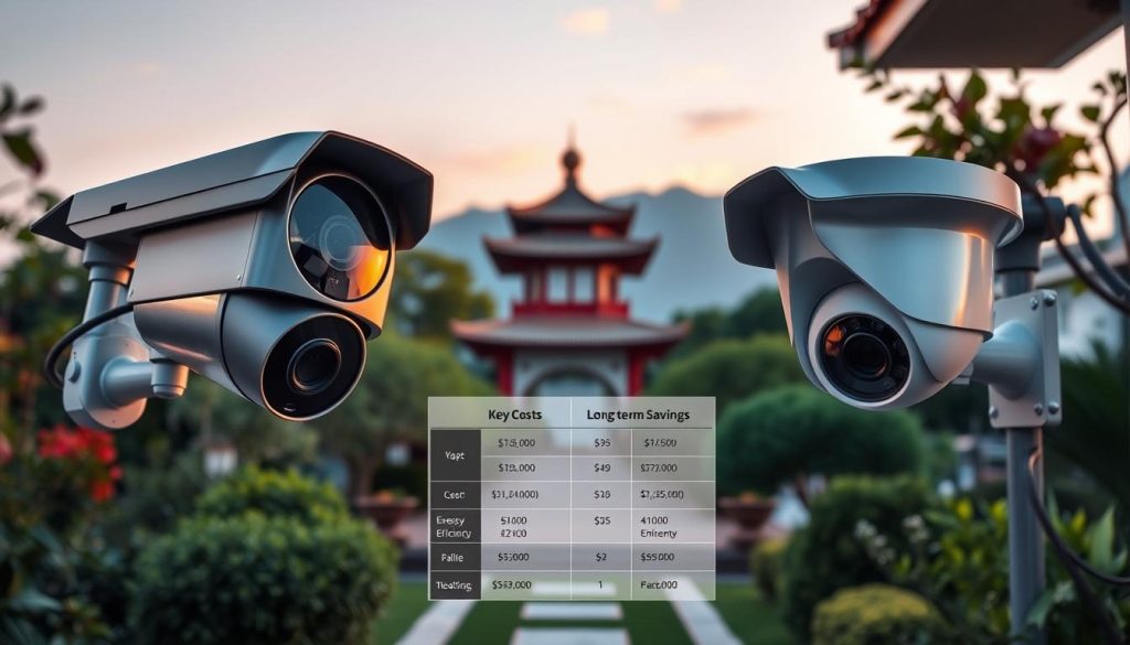 solar security cost comparison