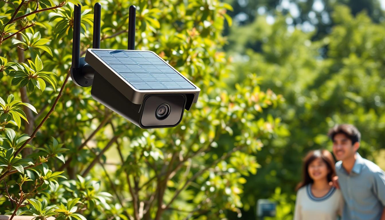 solar wireless outdoor security camera system