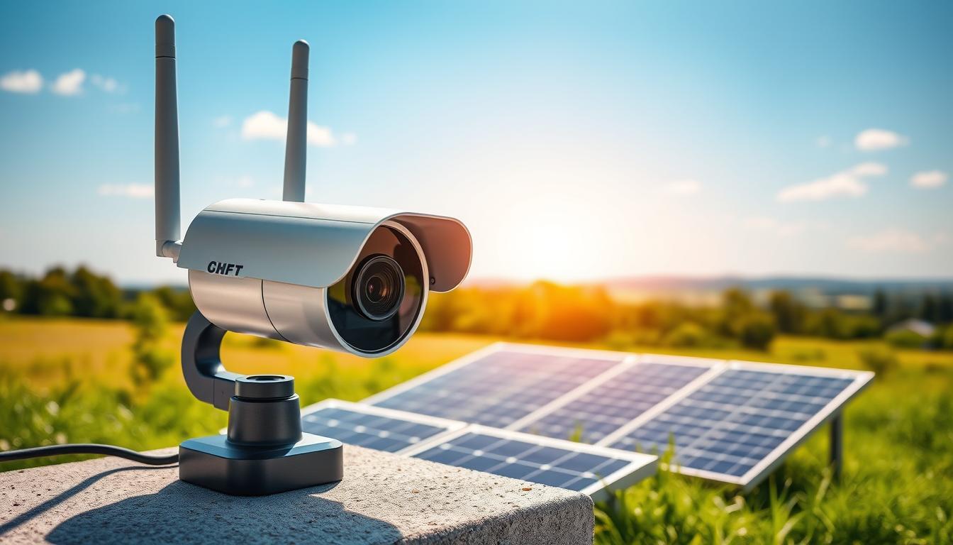wireless solar cctv system