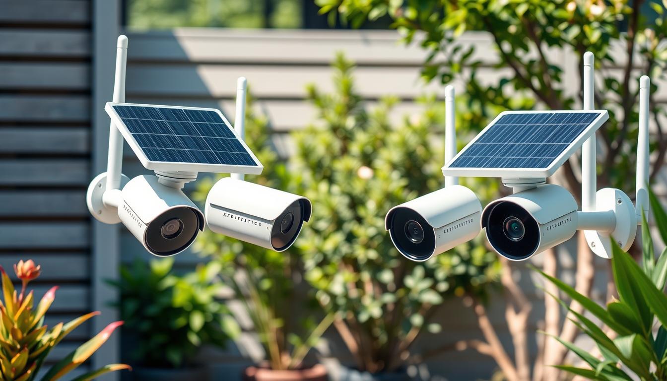wireless solar powered outdoor security cameras
