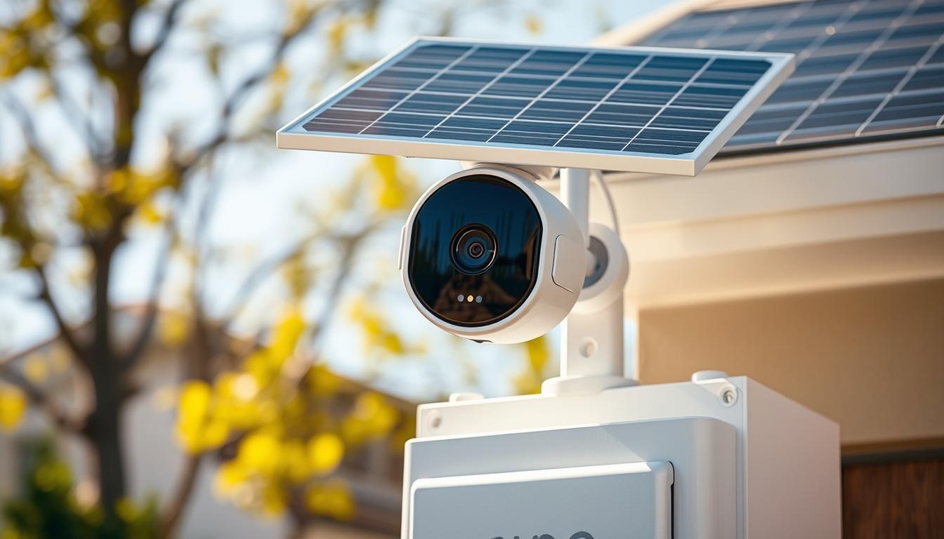 Ring Security Camera with Solar Panel