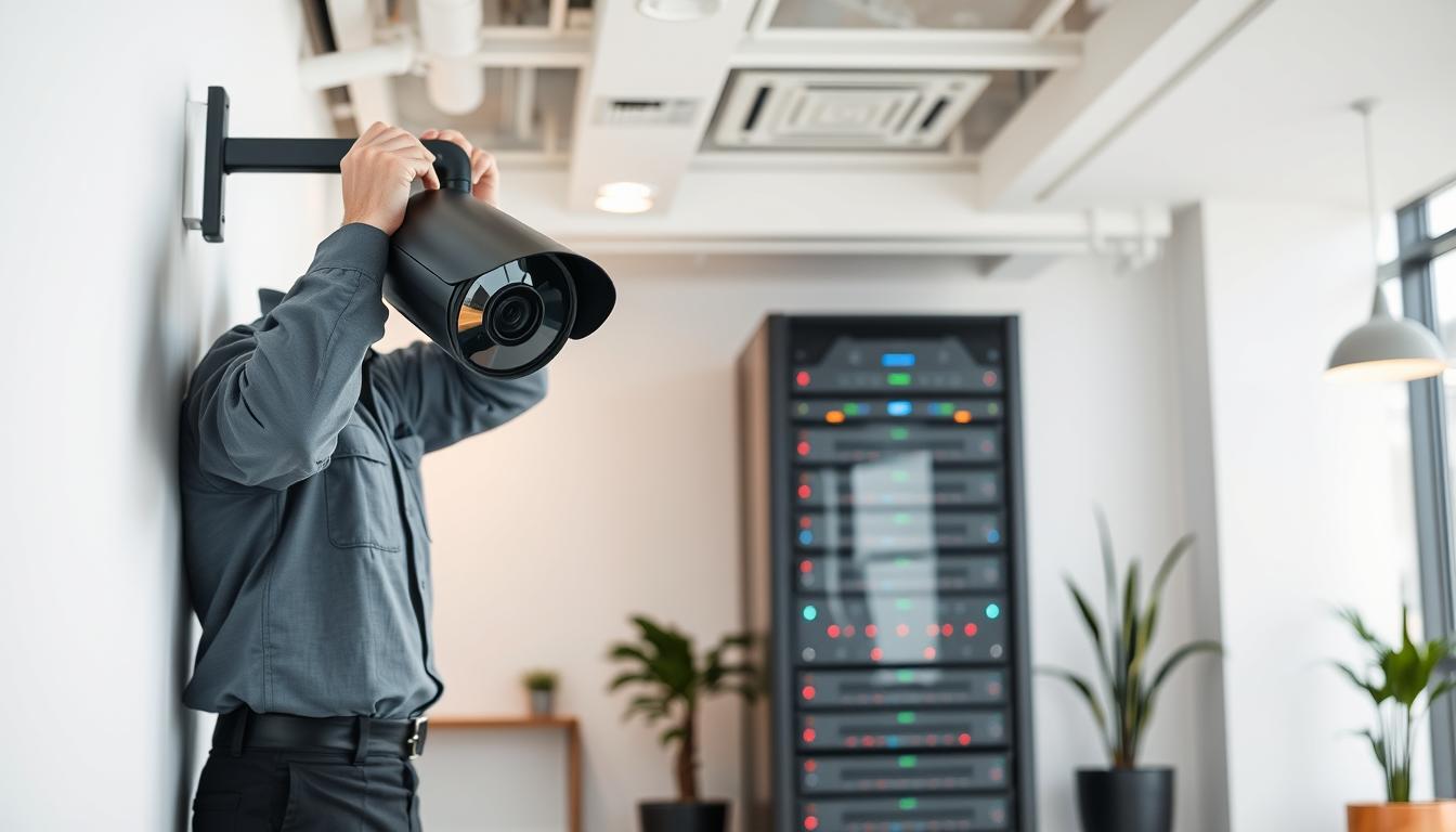 business security camera system installation