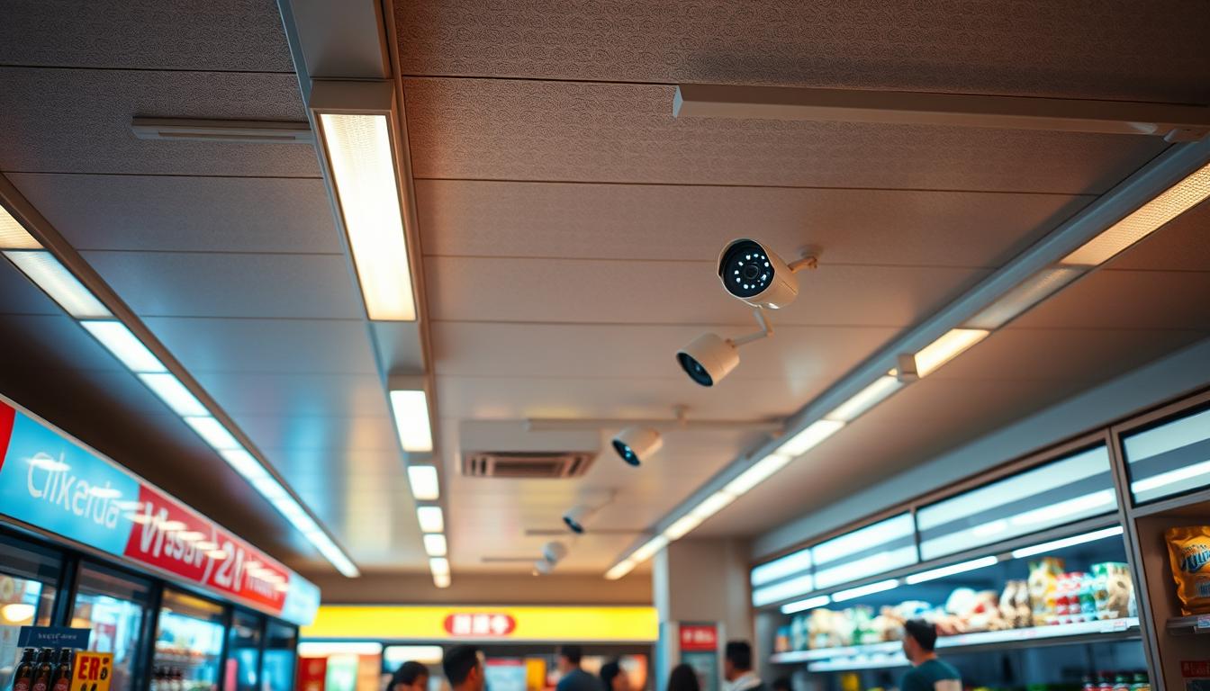 convenience store security cameras