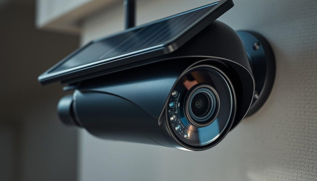 solar-powered camera features