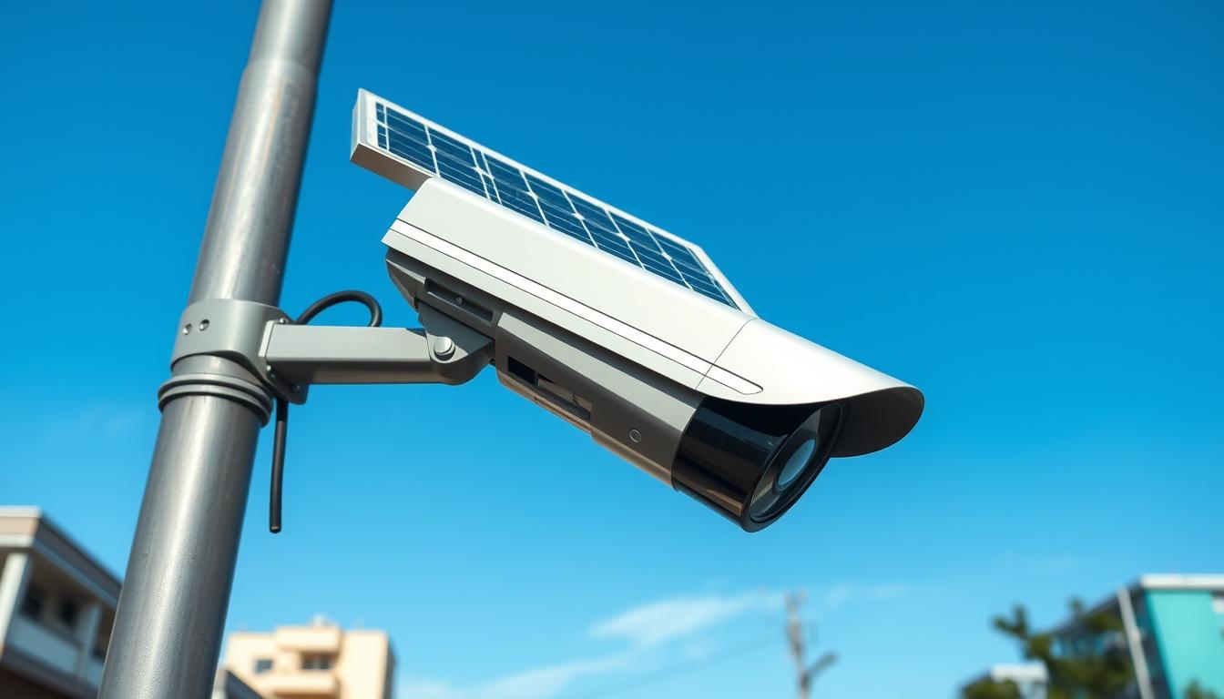 solar powered cctv