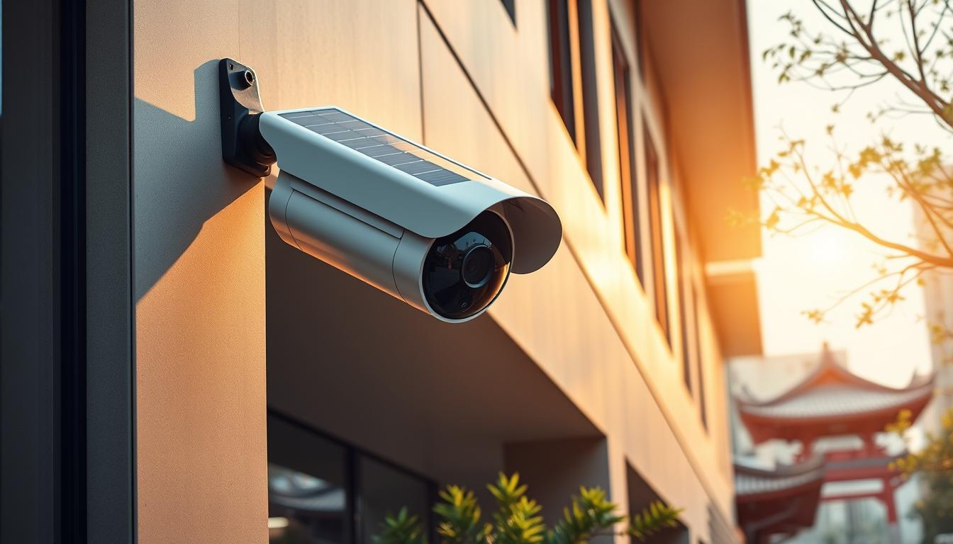 solar-powered security