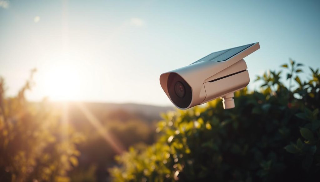 solar-powered security