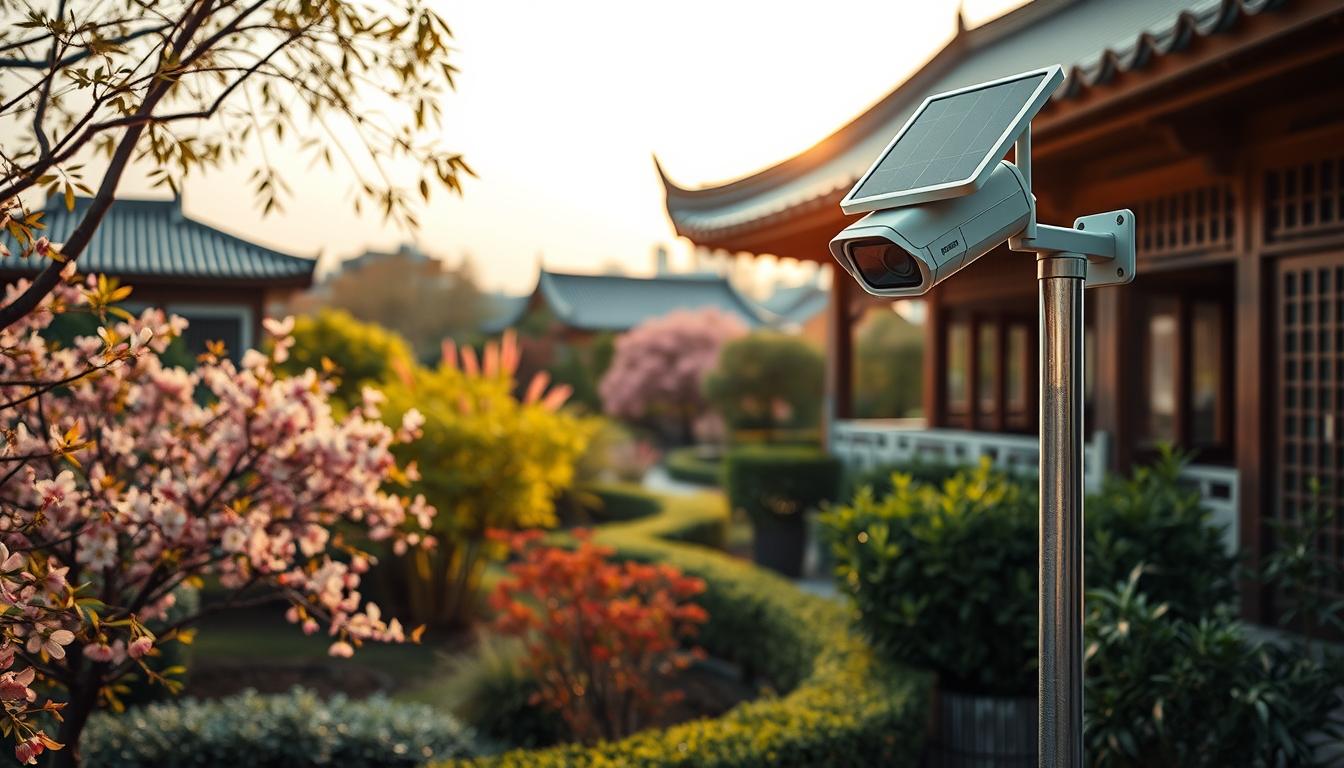 solar powered video surveillance