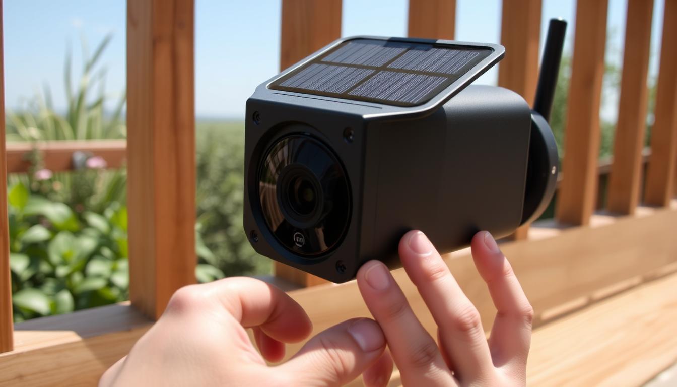 solar powered wifi webcam
