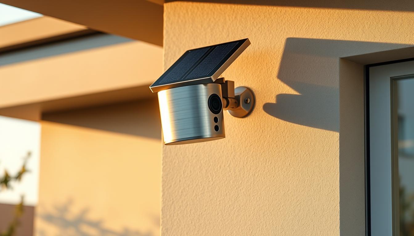 solar security camera