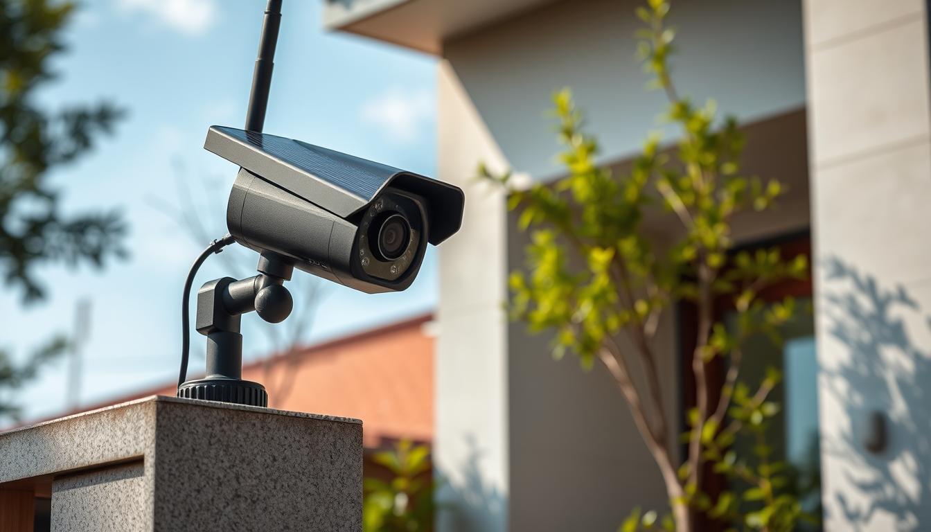 solar surveillance camera wireless