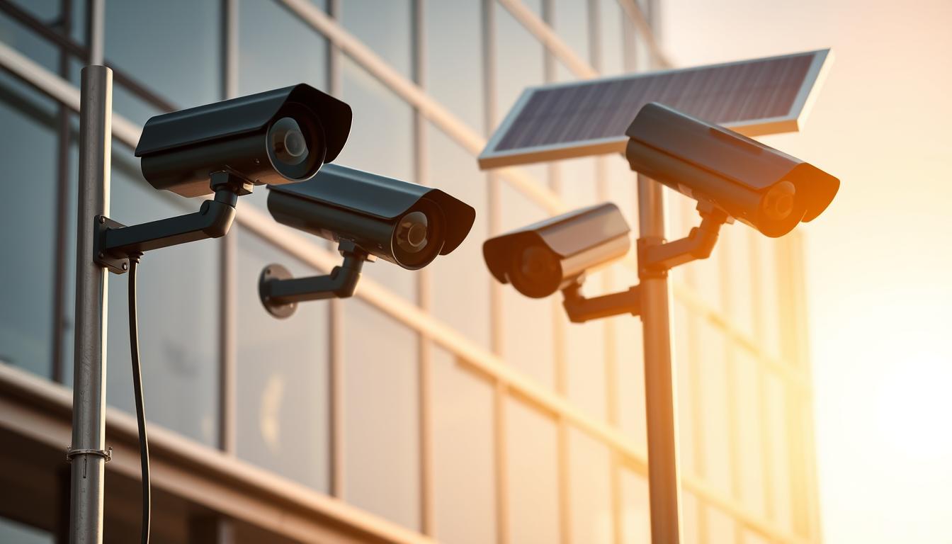solar video surveillance
