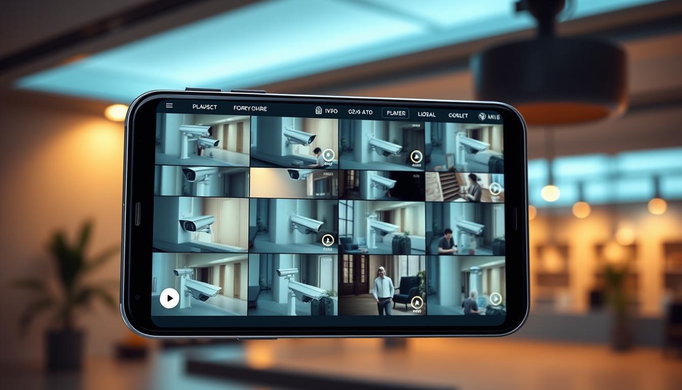 Android CCTV monitoring app