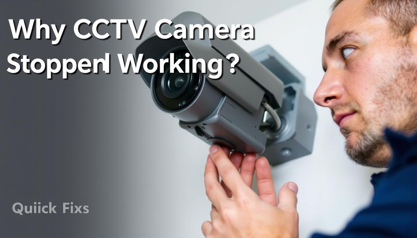 CCTV camera troubleshooting