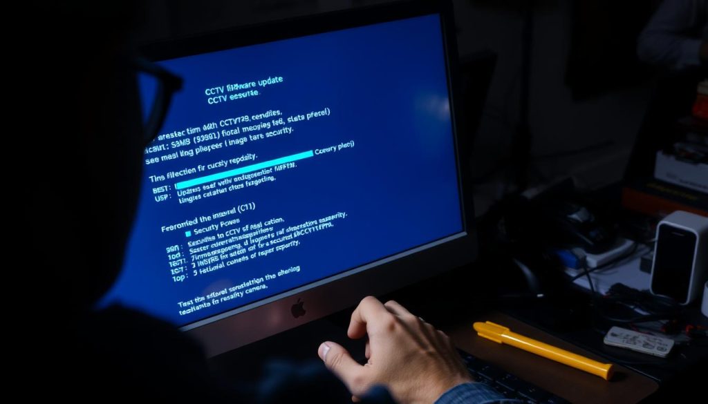 CCTV firmware update process