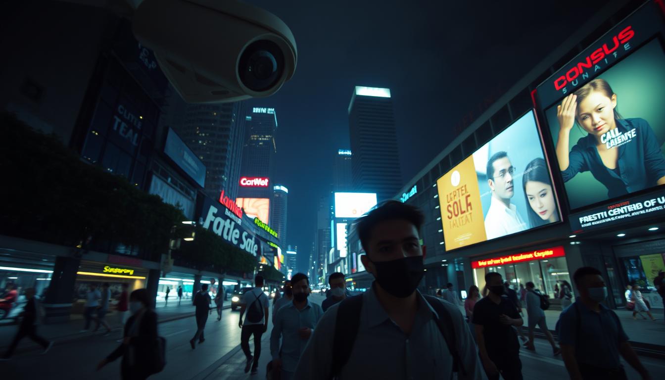 CCTV footage Singapore