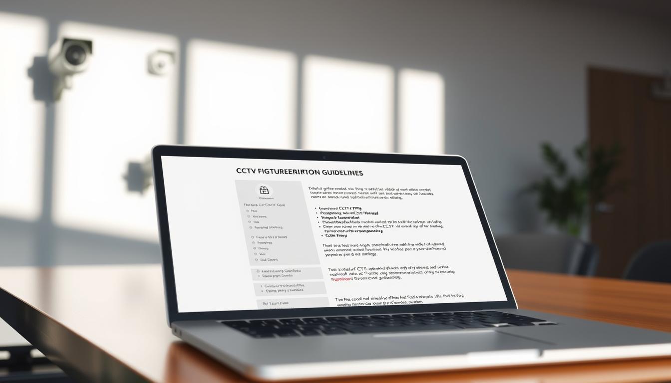 CCTV footage retention guidelines